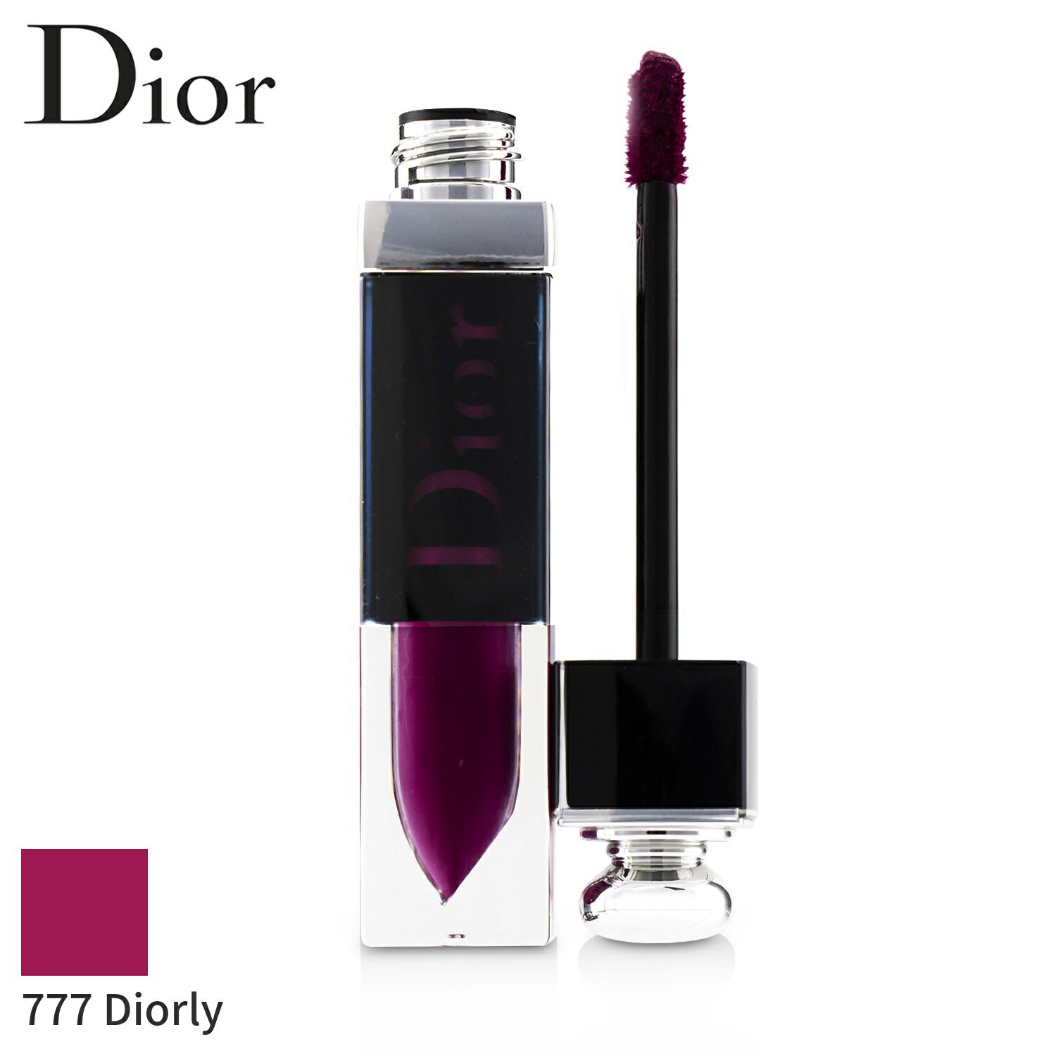 ディオール クリスチャンディオール リップスティック Christian Dior 口紅 ディオール アディクト ラッカー プランプ - # 777 Diorly (Wine) 5.5ml メイクアップ リップ 落ちにくい 母の日 プレゼント ギフト 2024 人気 ブランド コスメ