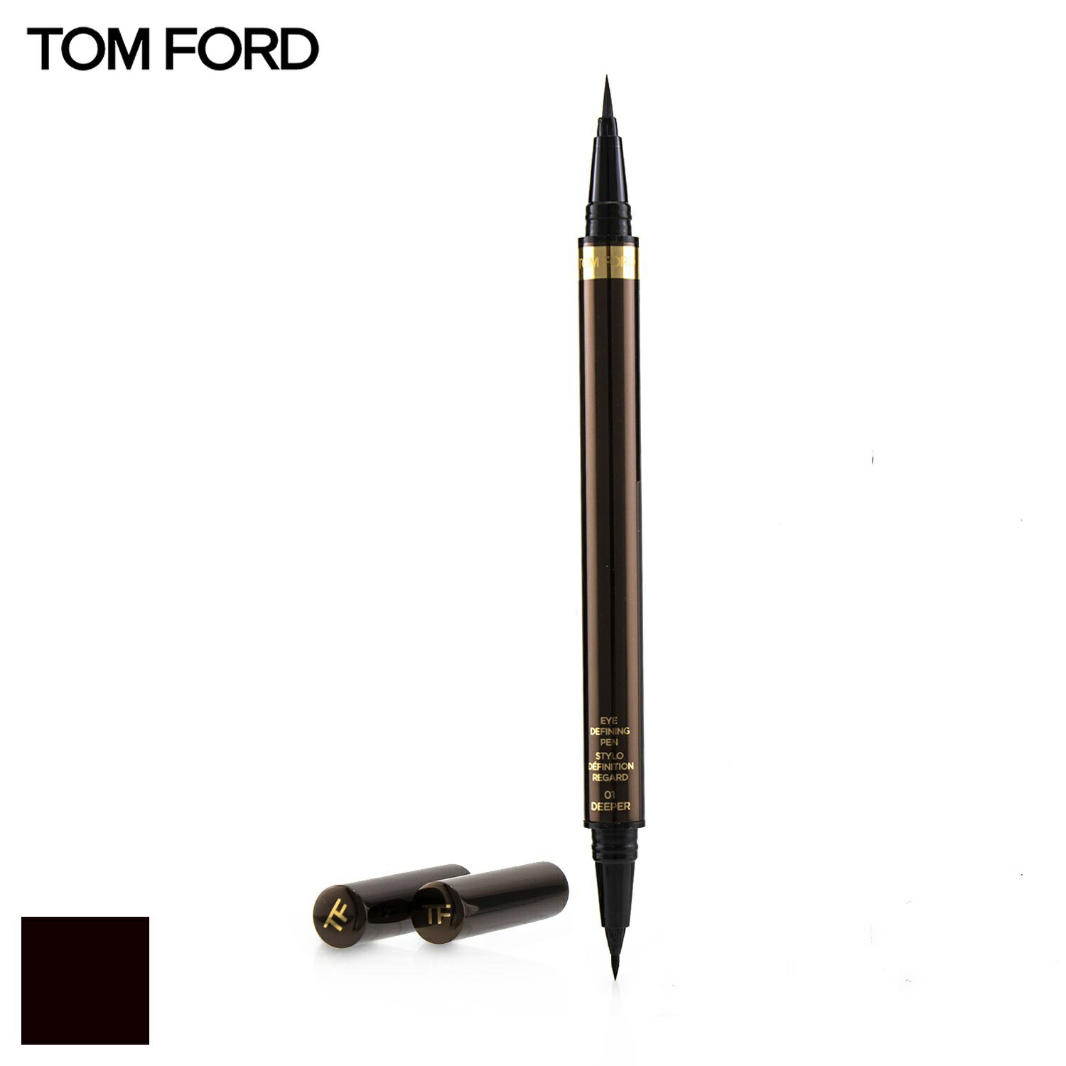 トムフォード アイライナー Tom Ford Eye Defining Pen - # 01 Deeper 0.8ml メイクアップ アイ 母の日 プレゼント ギフト 2024 人気 ブランド コスメ