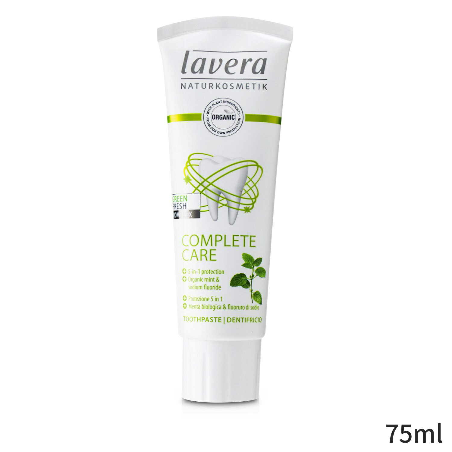 楽天BeautyLover楽天市場店ラヴェーラ 歯磨き粉 Lavera トゥースペースト （コンプリート ケア） - With Organic Mint & Sodium Fluoride 75ml レディース スキンケア 女性用 基礎化粧品 デンタルケア 母の日 プレゼント ギフト 2024 人気 ブランド コスメ