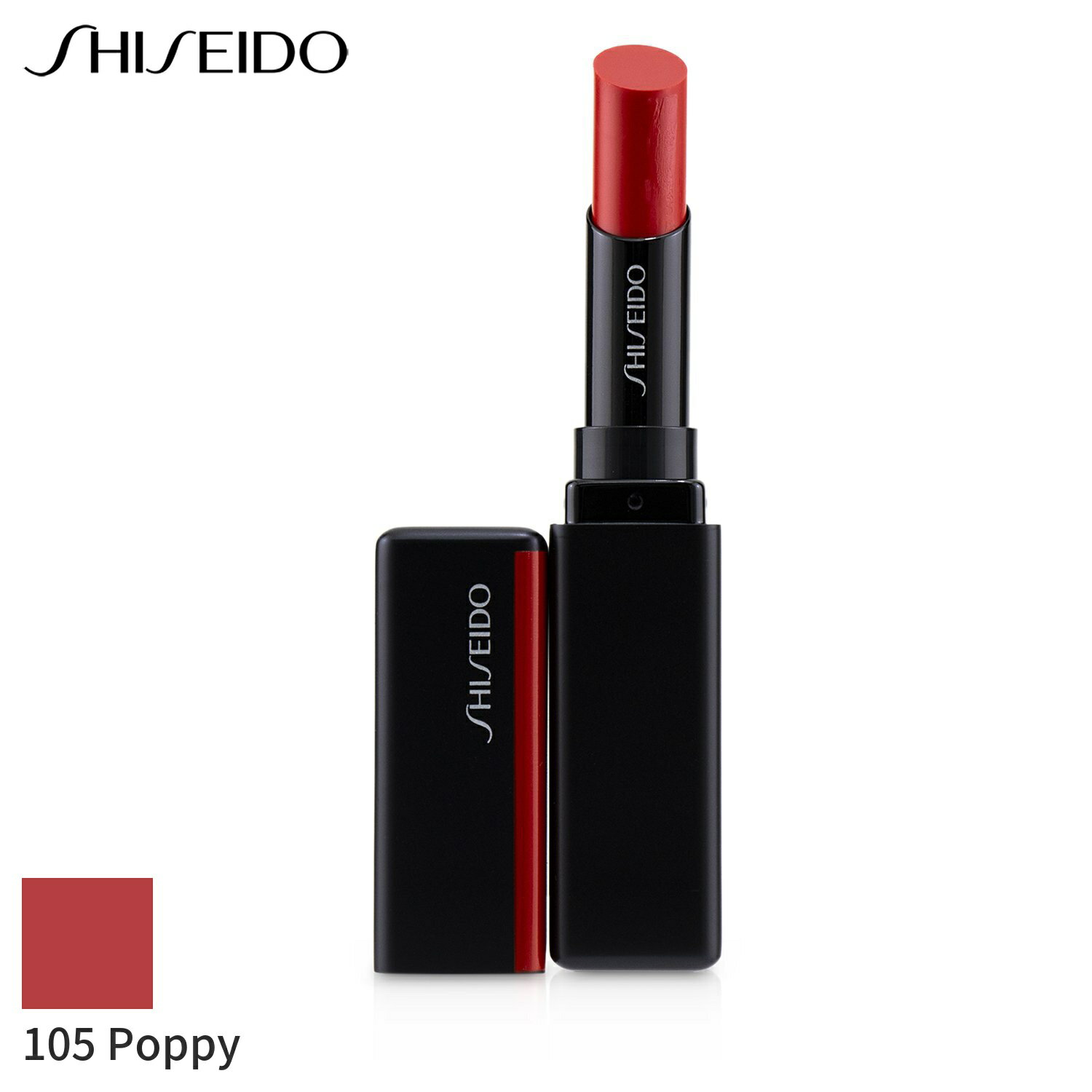 Ʋ åץƥå Shiseido  顼 åץС - # 105 Poppy (Sheer Cherry) 2g...