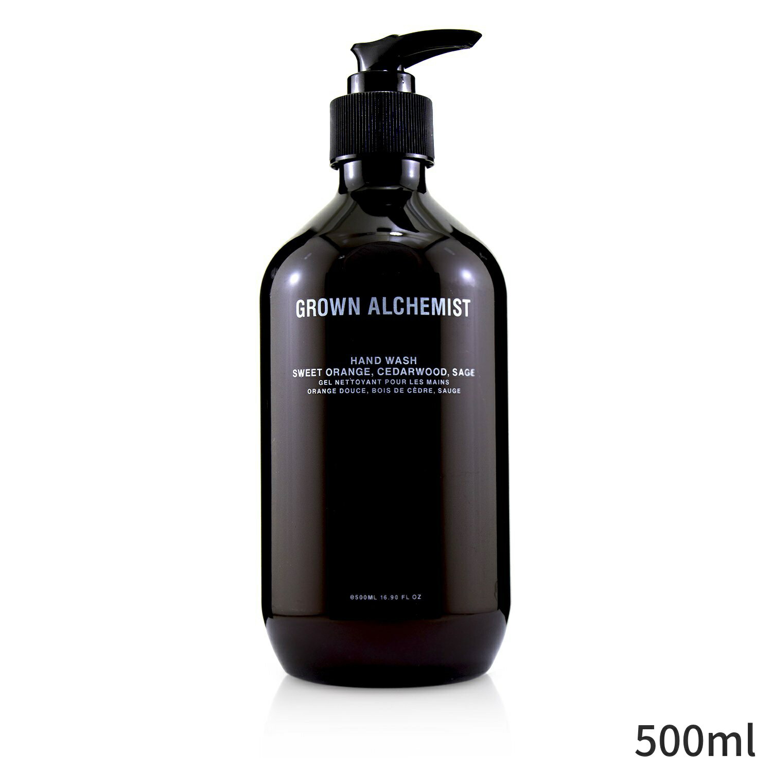 グロウンアルケミスト ハンドウォッシュ Grown Alchemist ハンド ウォッシュ - Sweet Orange, Cedarwood & Sage 500ml レディース スキンケア 女性用 基礎化粧品 ボディ 母の日 プレゼント ギフト 2024 人気 ブランド コスメ