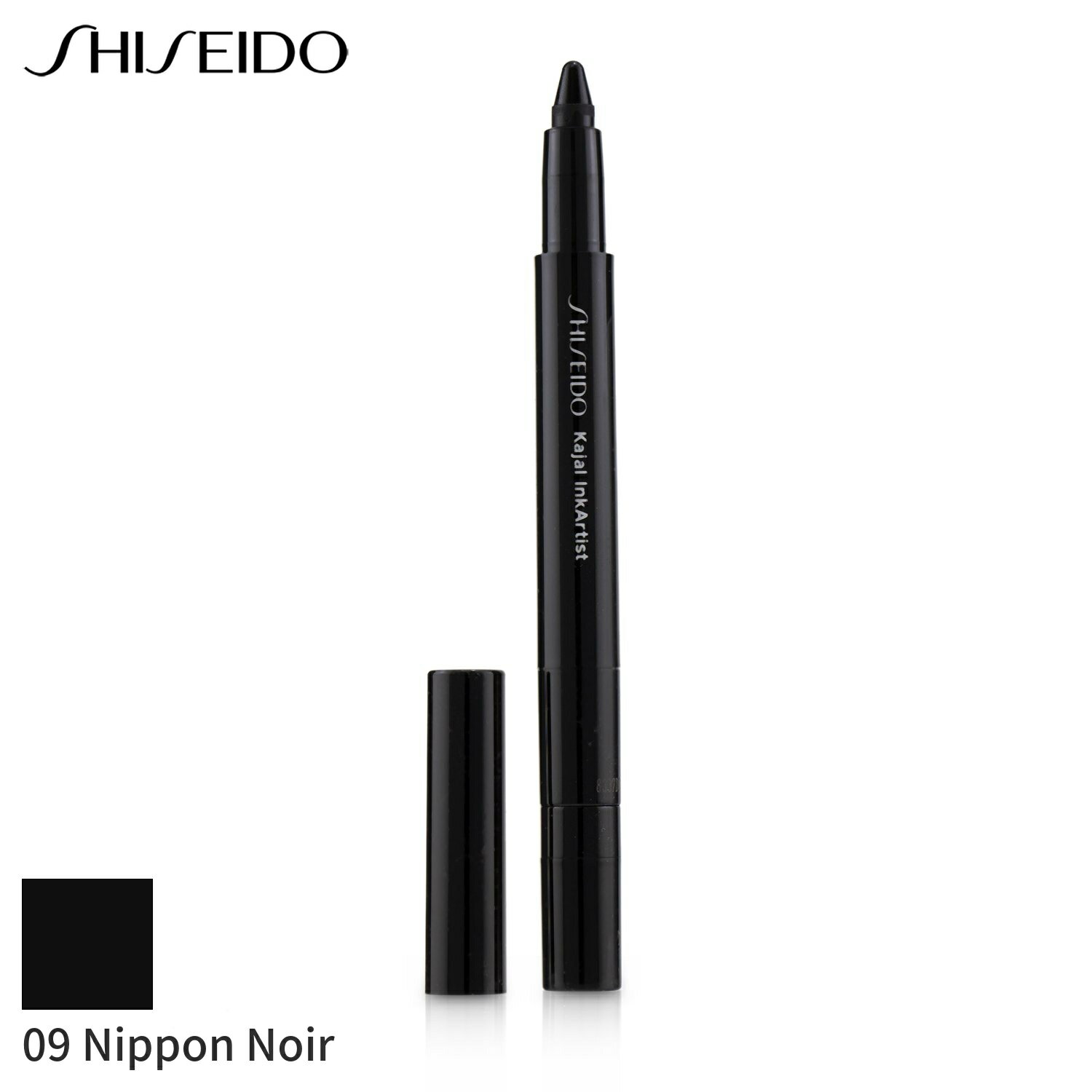 Ʋ 饤ʡ Shiseido 㡼 󥯥ƥ (ɡ, 饤ʡ, ֥) - # 09 Nippon Noir (Black) 0.8g ᥤå   ץ쥼 ե 2024 ͵ ֥ 