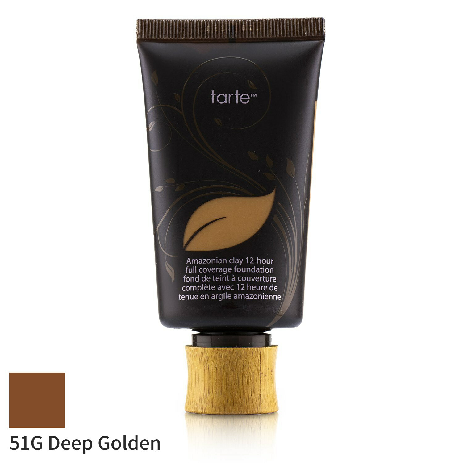 タルト リキッドファンデーション Tarte アマゾン クレー 12 アワー フル カバレッジ ファンデーション - 51G Deep Golden 50ml メイクアップ フェイス カバー力 母の日 プレゼント ギフト 2024 人気 ブランド コスメ