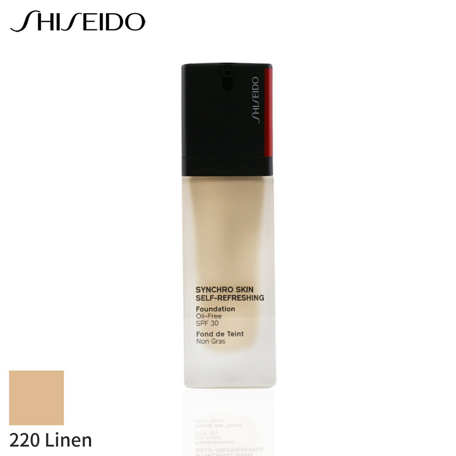  Lbht@f[V Shiseido VN XL Zt tbVO t@f[V SPF 30 - # 220 Linen 30ml CNAbv tFCX Jo[ ̓ v[g Mtg 2024 lC uh RX