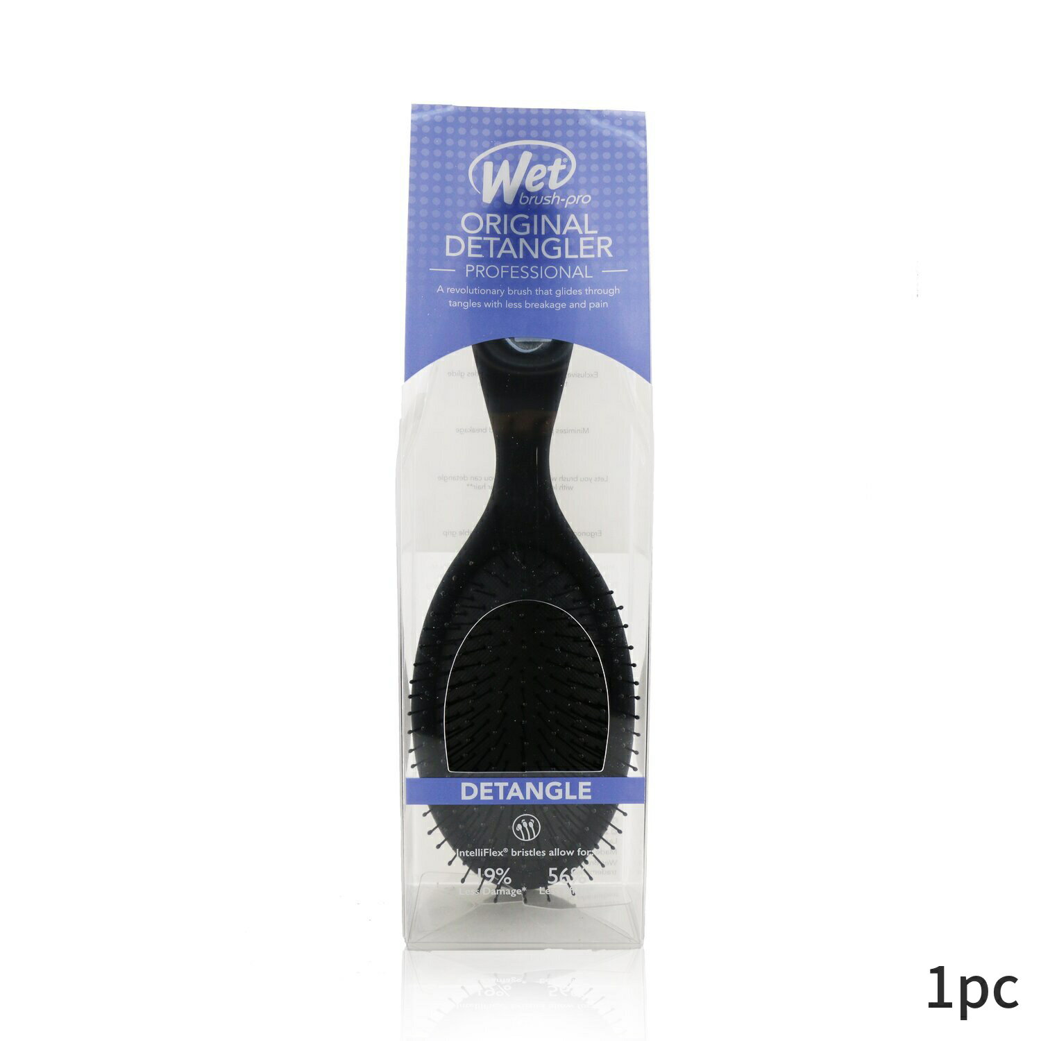 ウェットブラシ ヘアブラシ Wet Brush くし オリジナル ディタングラー - # ブラック 1pc ヘアケア ア..