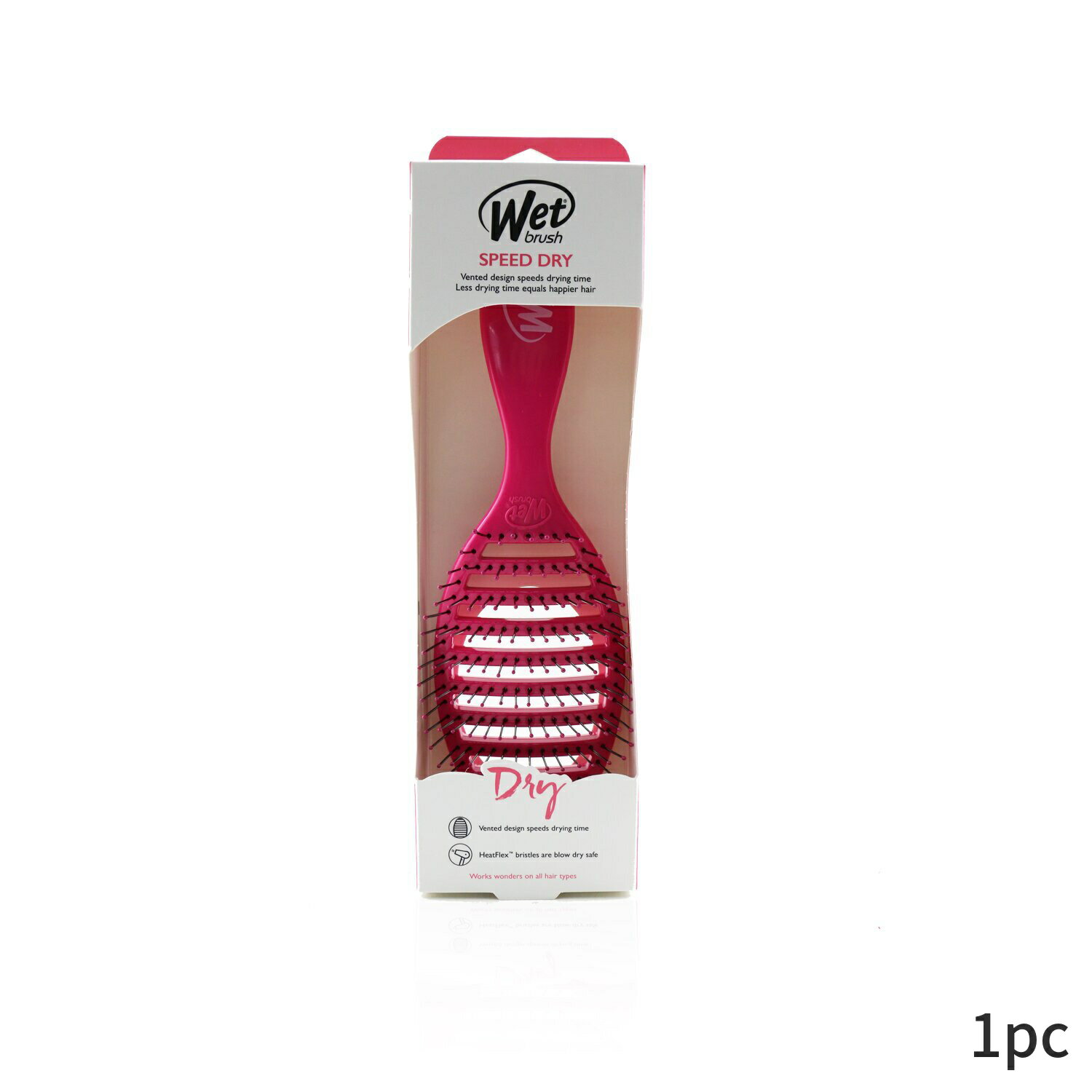 ウェットブラシ ヘアブラシ Wet Brush くし スピードドライ ディタングラー - # ピンク 1pc ヘアケア ..