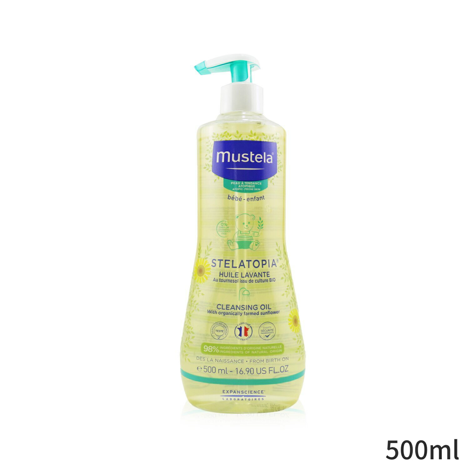 ムステラ バス＆シャワー Mustela ステラトピア クレンジング オイル 500ml レディース スキンケア 女性用 基礎化粧品 ボディ 母の日 プレゼント ギフト 2024 人気 ブランド コスメ