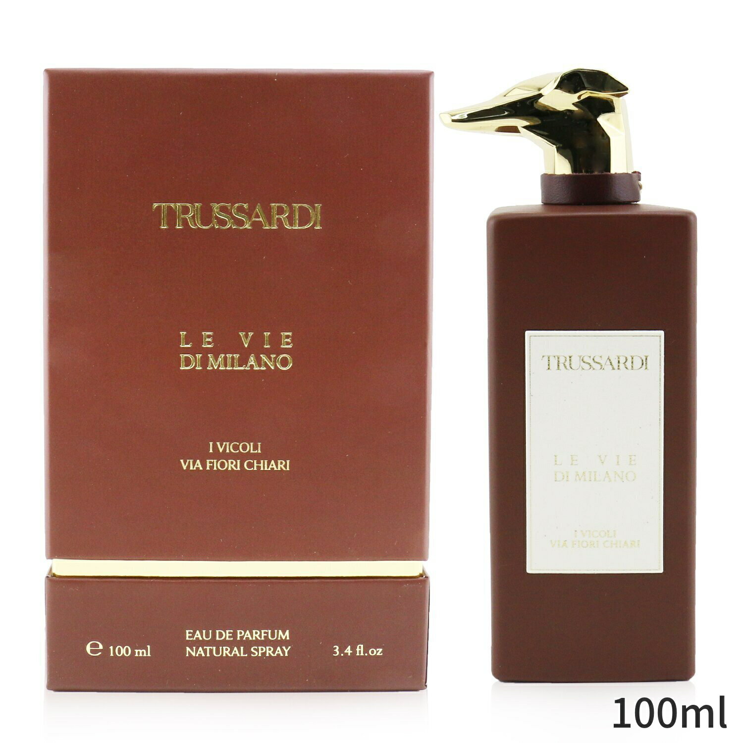 トラサルディ トラサルディ 香水 Trussardi I Vicoli Via Fiori Chiari Eau De Parfum Spray 100ml レディース 女性用 フレグランス 母の日 プレゼント ギフト 2024 人気 ブランド コスメ