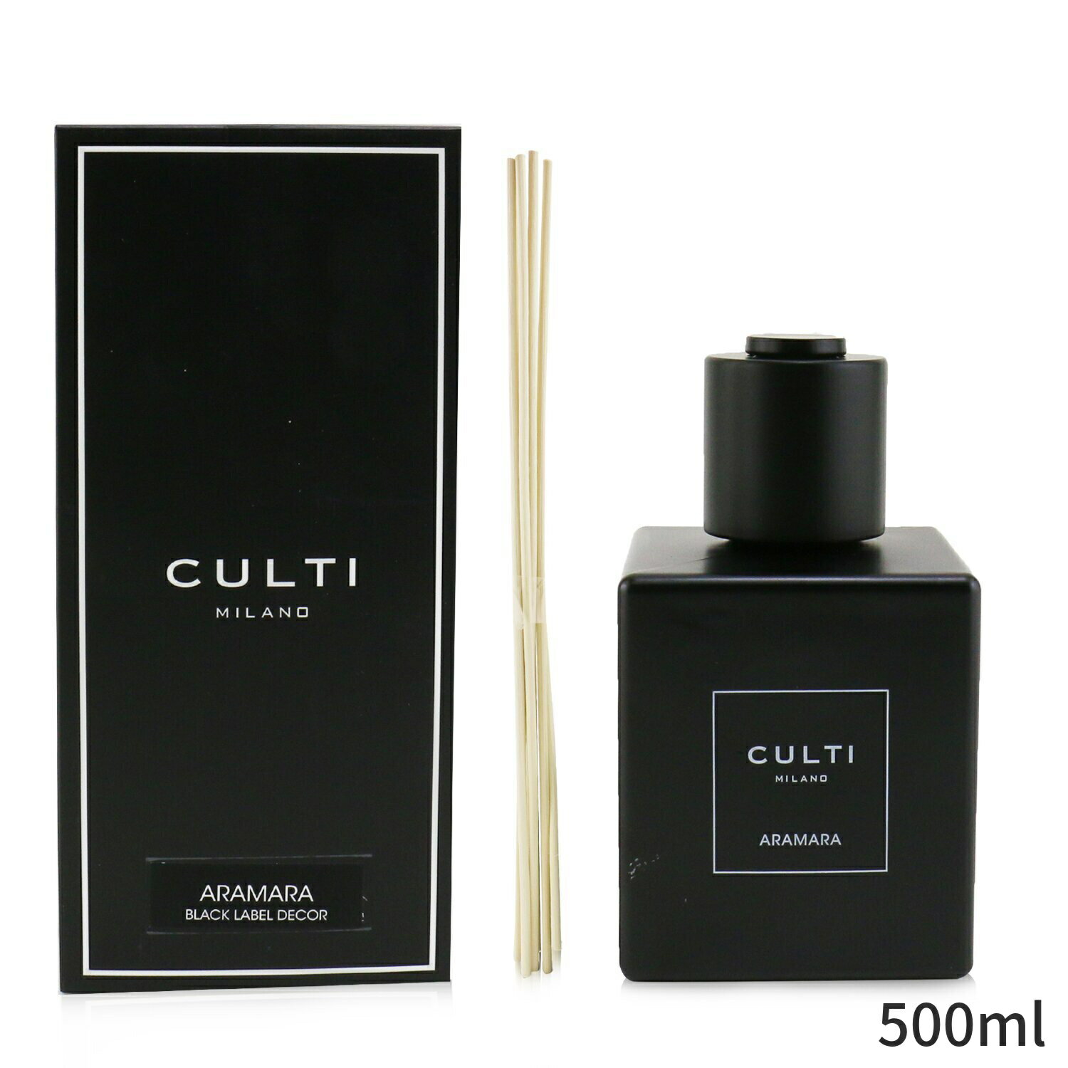 クルティ ディフューザー Culti 可愛い おしゃれ Black Label Decor Room Diffuser - Aramara 500ml ホームフレグランス 母の日 プレゼント ギフト 2024 人気 ブランド コスメ