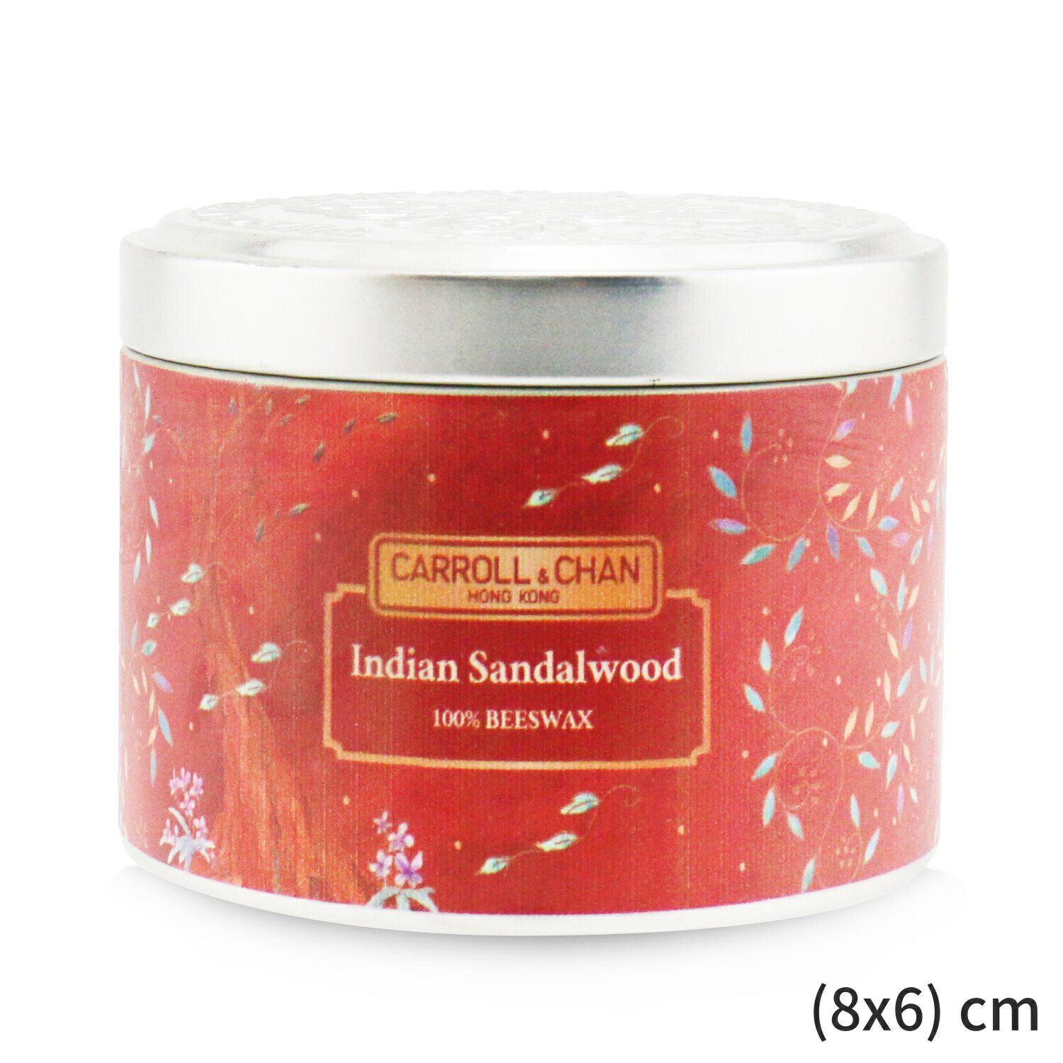 キャンドルキャロル&チャン キャンドル Carroll & Chan フレグランスキャンドル おしゃれ 可愛い 100% Beeswax Tin Candle - Indian Sandalwood (8x6) cm ホームフレグランス 母の日 プレゼント ギフト 2024 人気