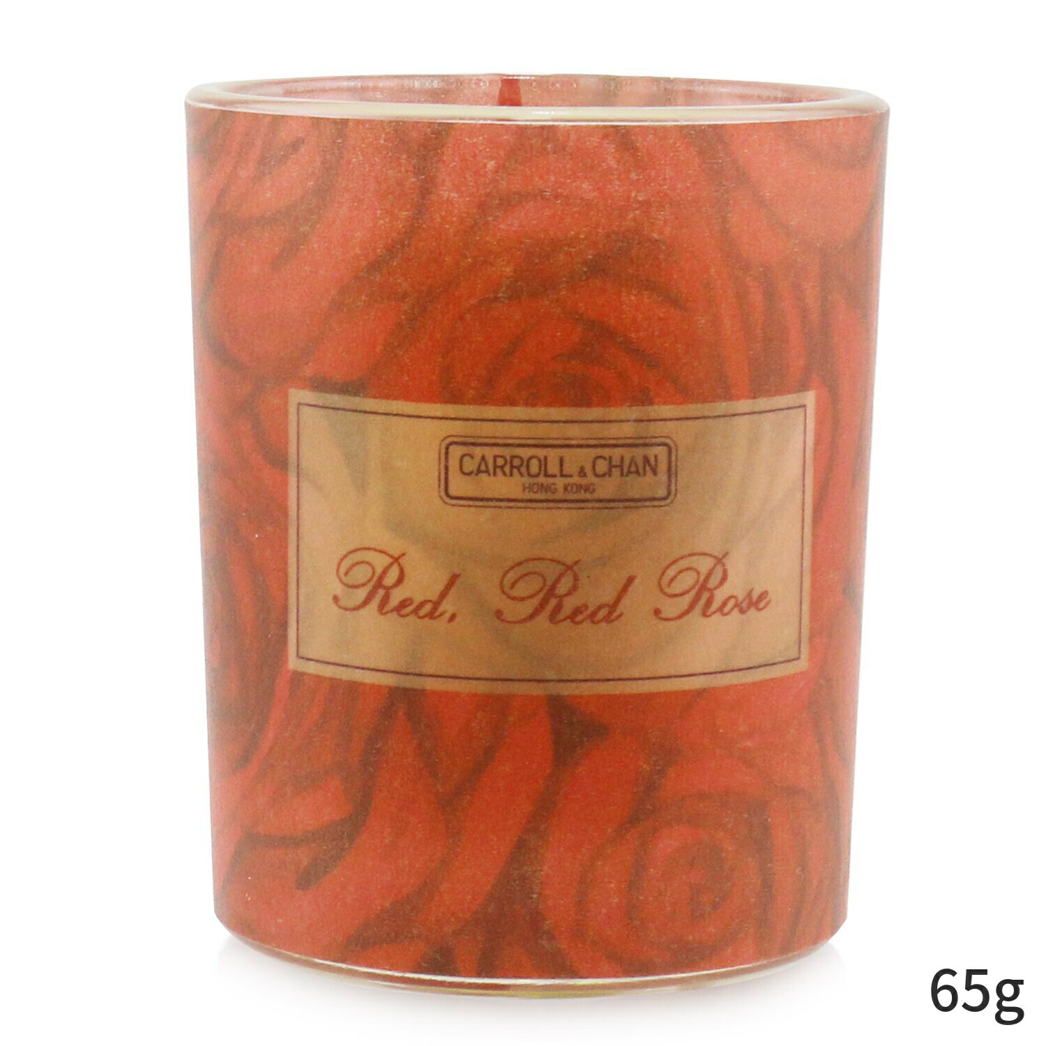 キャンドルカンパニー キャンドル The Candle Company (Carroll & Chan) フレグランスキャンドル おしゃれ 可愛い 100% Beeswax Votive - Red Rose 65g ホームフレグランス 母の日 プレゼント ギフト 2024