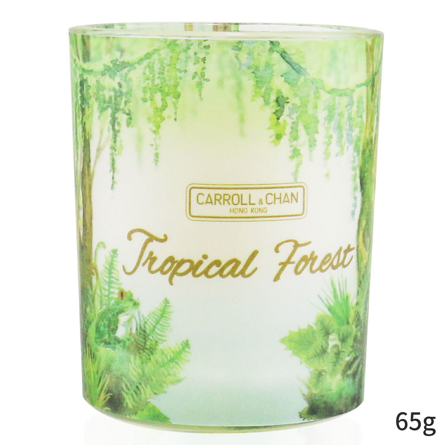 LhL&` Lh Carroll & Chan tOXLh   100% Beeswax Votive Candle - Tropical Forest 65g z[tOX ̓ v[g Mtg 2024 lC uh