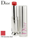 クリスチャンディオール リップスティック Christian Dior 口紅 ディオール アディクト ステラ ハロ シャイン - # 744 Success Starサクセス スター 3.2g メイクアップ リップ 落ちにくい 母の日 プレゼント ギフト 2024 人気 ブランド コスメ