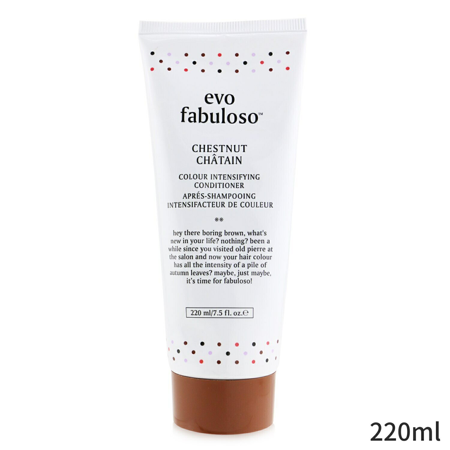 イーヴォ コンディショナー Evo Fabuloso Colour Intensifying Conditioner - # Chestnut 220ml ヘアケア 母の日 プレゼント ギフト 2024 人気 ブランド コスメ