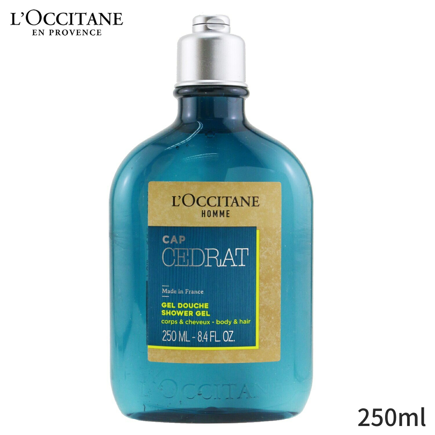 ロクシタン シャワージェル メンズ ロクシタン バス＆シャワー L'Occitane キャップセドラ シャワージェル 250ml メンズ 男性用 父の日 プレゼント ギフト 2024 人気 ブランド コスメ