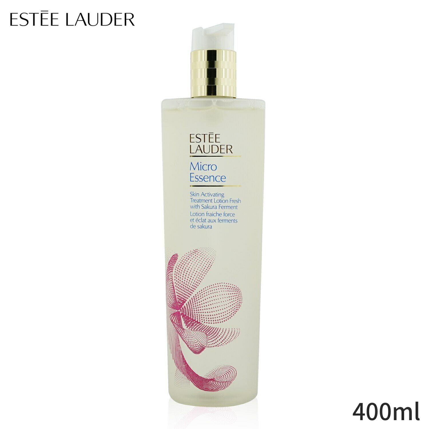 エスティローダー 化粧水・ミスト Estee Lauder Micro Essence Skin Activating Treatment Lotion Fresh with Sakura Ferment (Limited Edition) 400ml レディース スキンケア 女性用 基礎化粧品 フェイス 誕生日プレゼント ギフト 人気 ブランド コスメ