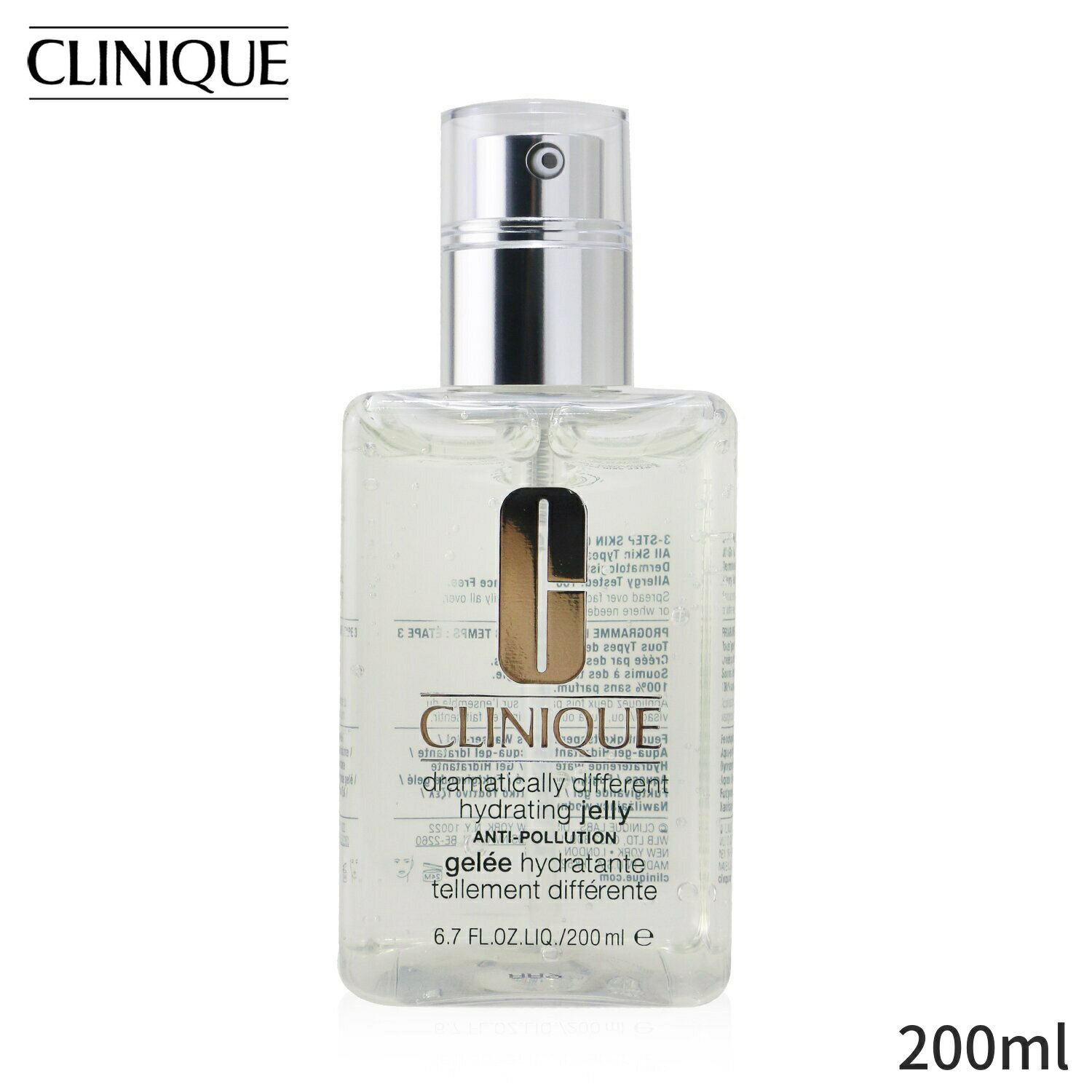 ˡ ݼȥ꡼ȥ Clinique ɥޥƥ꡼ ǥե ϥɥ졼ƥ ꡼ (With Pump) 200ml ǥ 󥱥  ò ե  ץ쥼 ե 2024 ͵ ֥ 