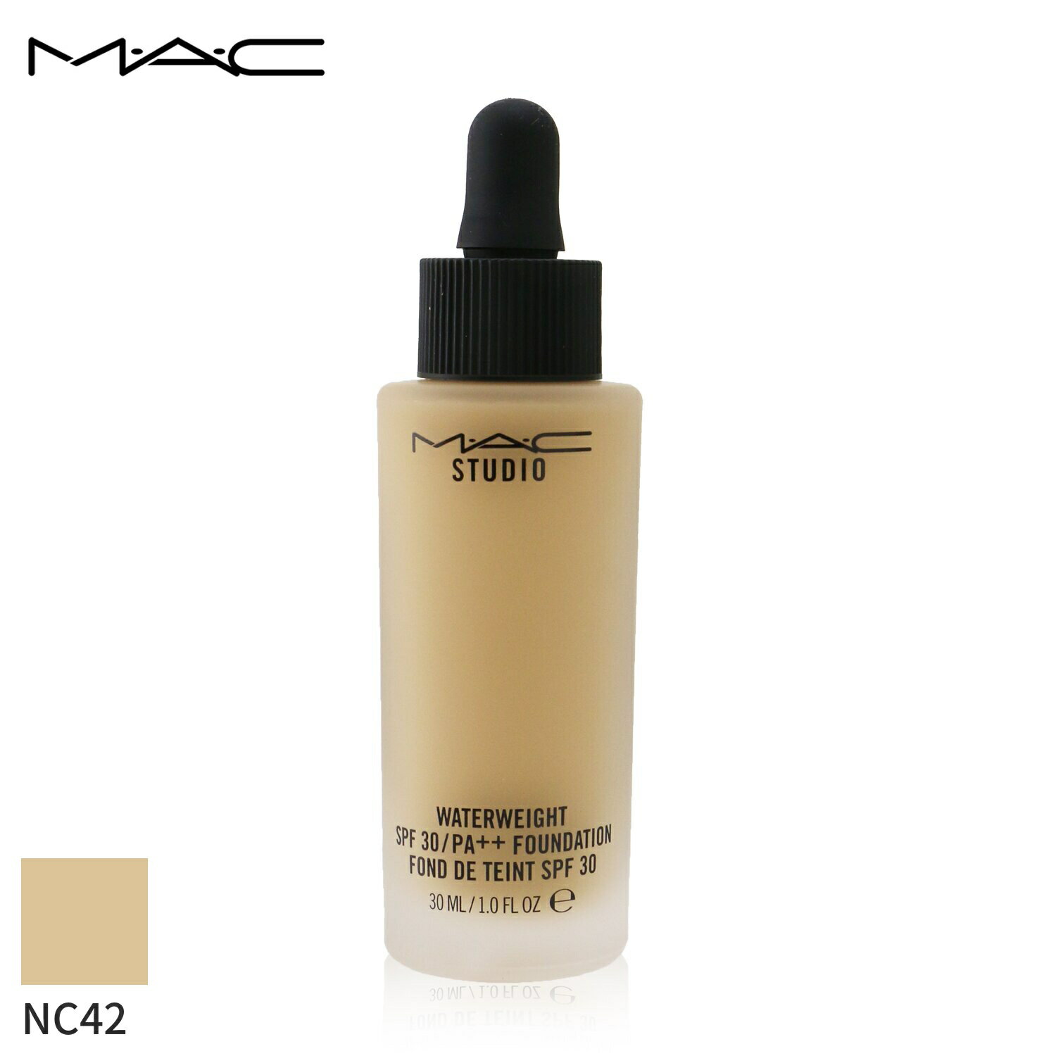 MAC リキッドファンデーション マック Studio Waterweight Foundation SPF 30 - # NC42 (True Medium With Golden Undertone) 30ml メ..