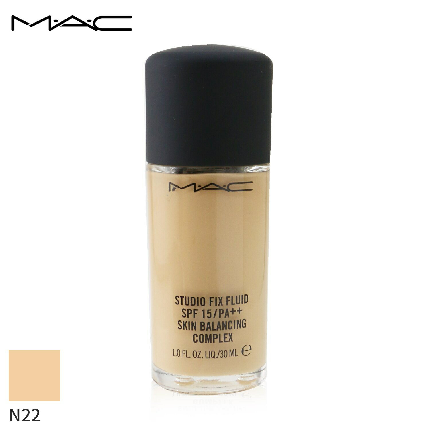 MAC リキッドファンデーション マック Studio Fix Fluid SPF15 - N22 30ml メイクアップ フェイス カバー力 誕生日プレゼント ギフト 人気 ブランド コスメ