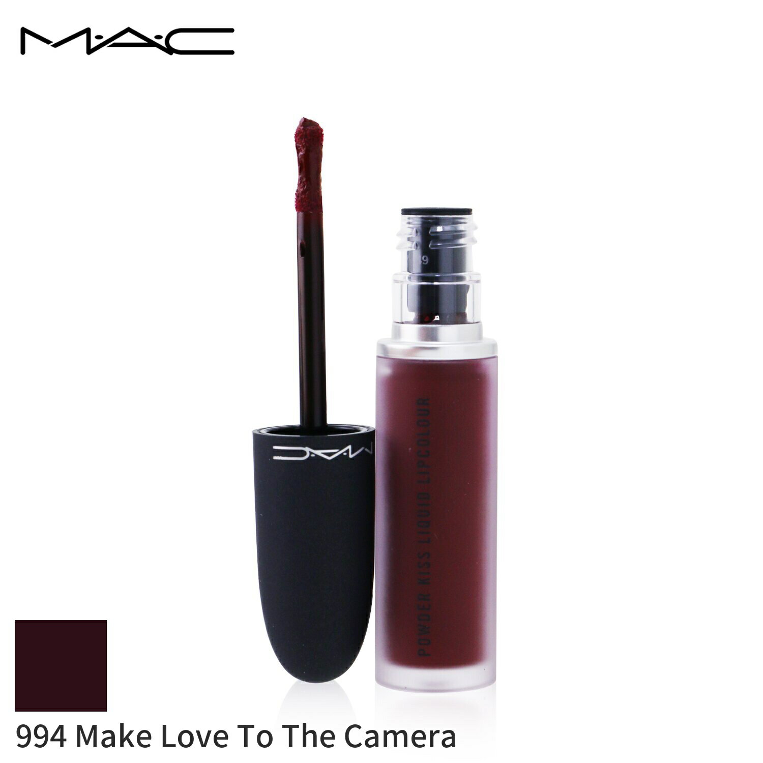 MAC MAC リップグロス 口紅 マック パウダー キス リキッド リップカラー - # 994 メイクラブトゥザカメラ 5ml メイクアップ リップ 落ちにくい 母の日 プレゼント ギフト 2024 人気 ブランド コスメ