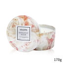 ボルスパ キャンドル Voluspa フレグランスキャンドル おしゃれ 可愛い 2 Wick Tin Candle - Bergamot Rose 170g ホームフレグランス ホワイトデー お返し 母の日 プレゼント ギフト 2024 人気 ブランド コスメ