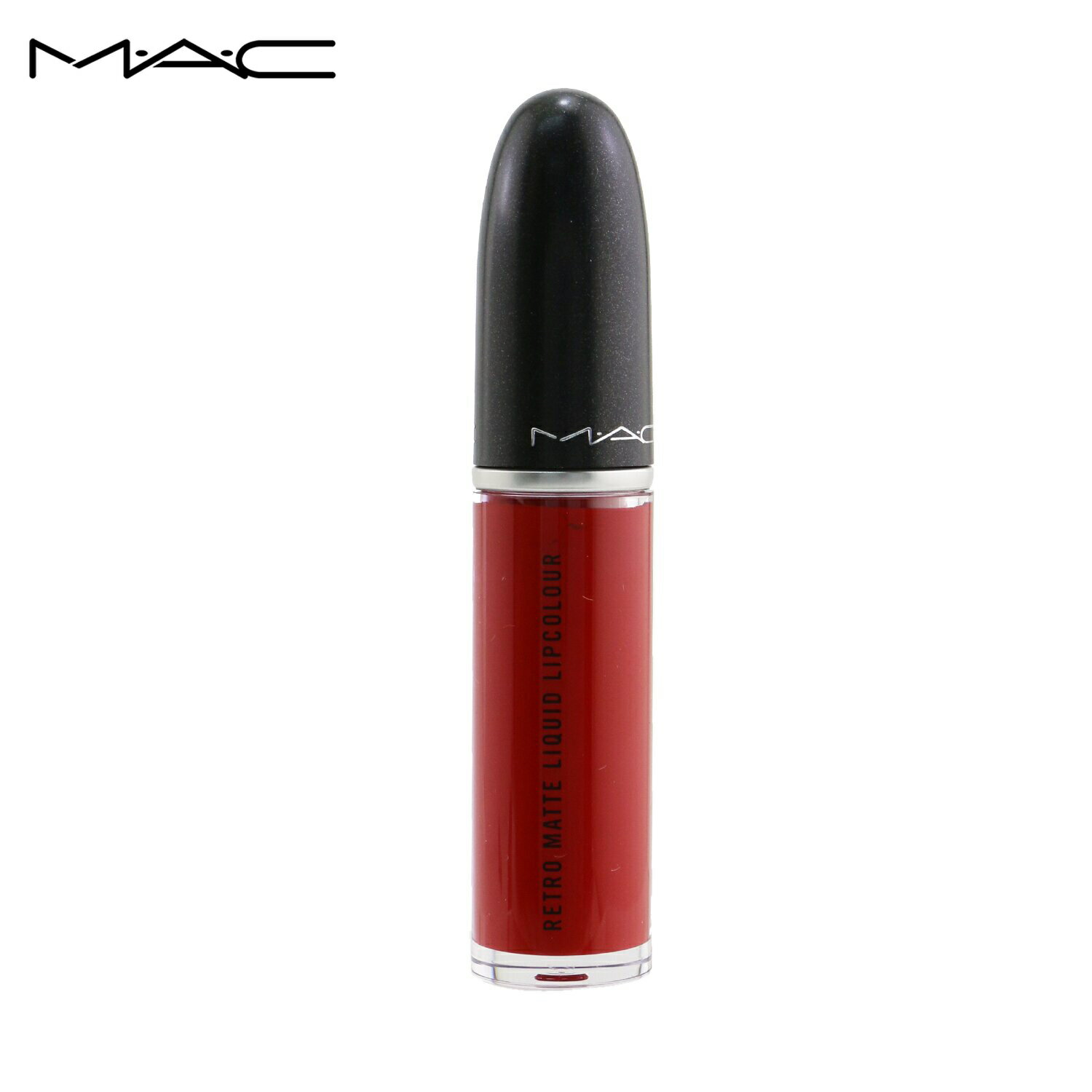 MAC MAC リップカラー（唇用） 口紅 マック レトロ マット リキッド リップカラー - # 105 フィールズ ソー グランド (ディープ トゥルー レッド) (マット) 5ml メイクアップ リップ 落ちにくい 母の日 プレゼント ギフト 2024 人気 ブランド コスメ