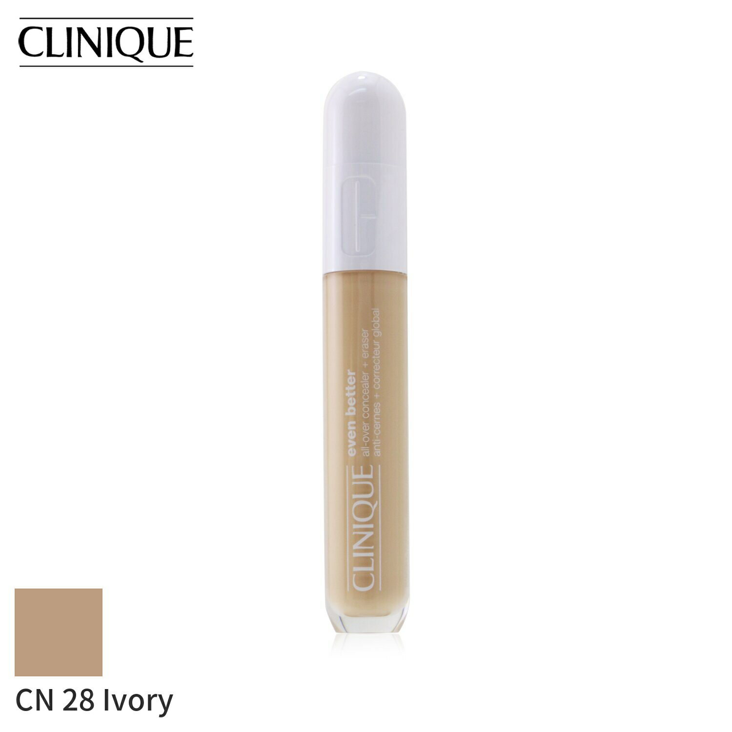 クリニーク コンシーラー Clinique イーブンベターオーバーコンシーラー＋イレイザー - # CN 28 Ivory ..