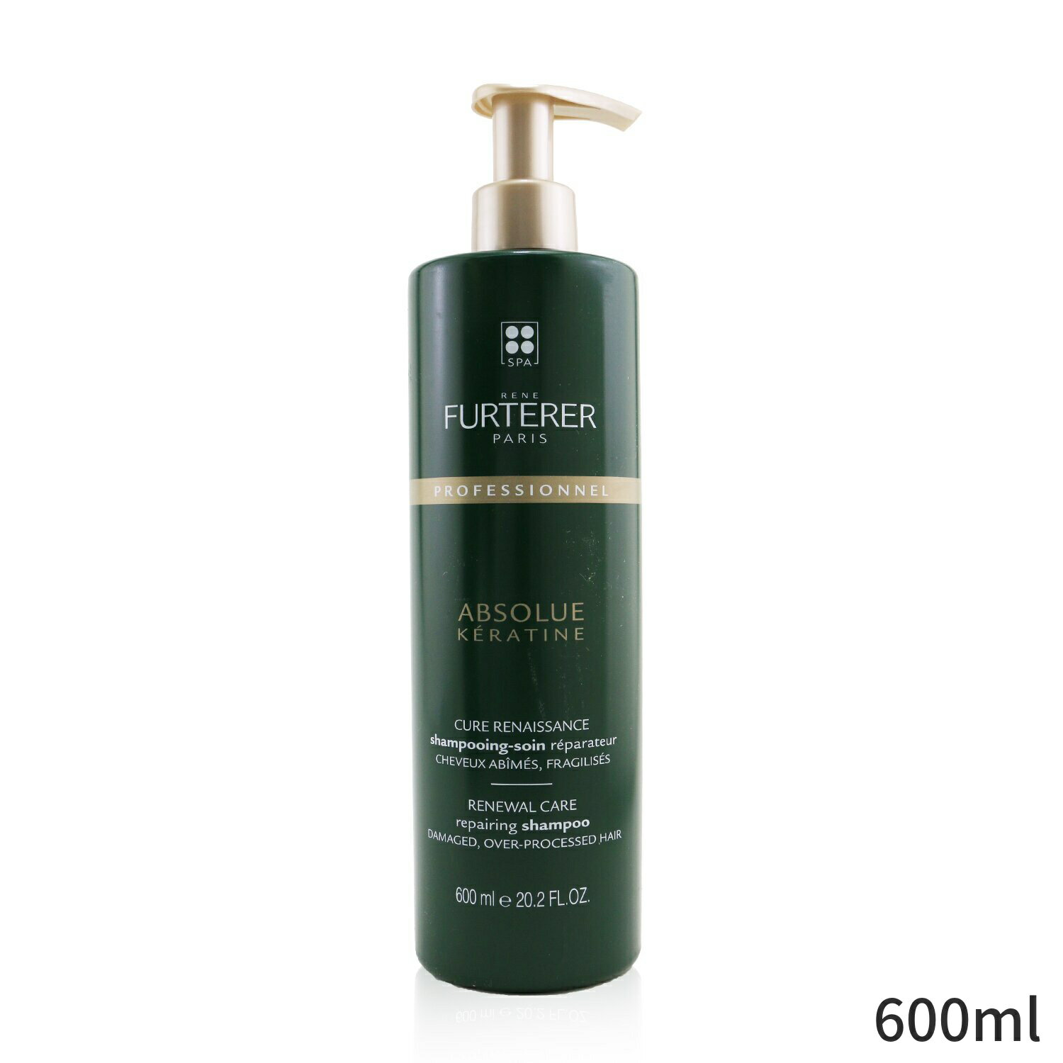 ͥեȥ졼 ס Rene Furterer Absolue Keratine Renewal Care Repairing Shampoo - Damaged, Over-Processed Hair (Salon Product) 600ml إ  ץ쥼 ե 2024 ͵ ֥ 