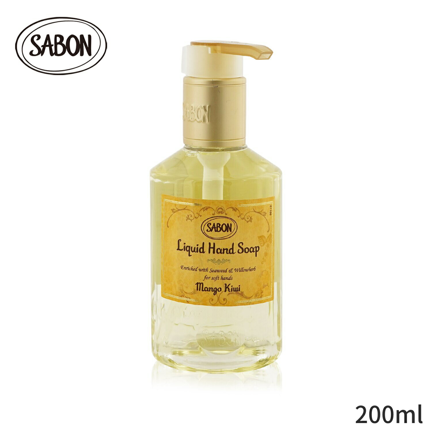 SABON メンズハンドクリーム サボン ハンドウォッシュ Sabon リキッド ハンドソープ - マンゴー キウイ 200ml レディース スキンケア 女性用 基礎化粧品 ボディ 母の日 プレゼント ギフト 2024 人気 ブランド コスメ