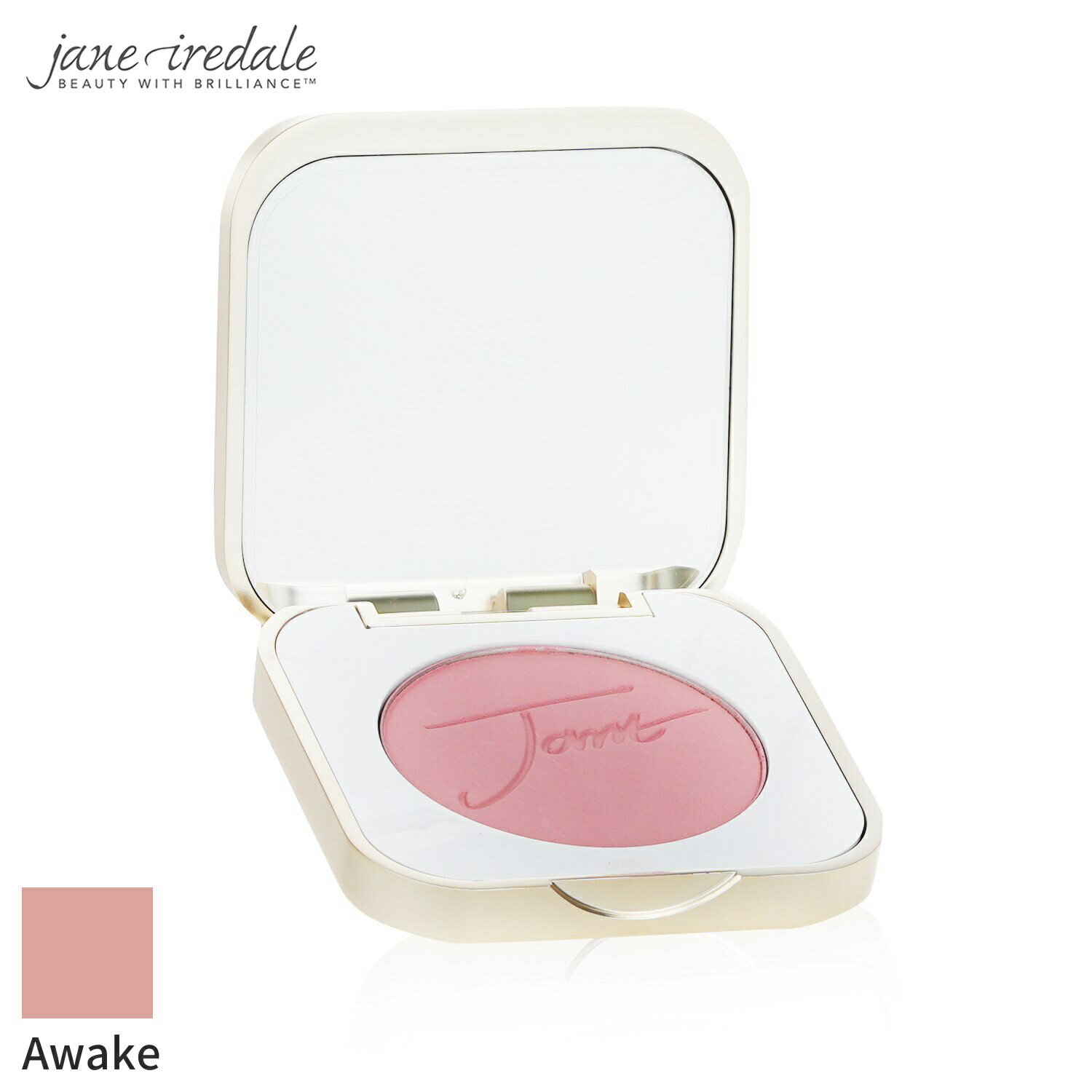 ジェーンアイルデール チーク Jane Iredale ピュアプレスト - Awake 3.2g メイクアップ フェイス 母の..