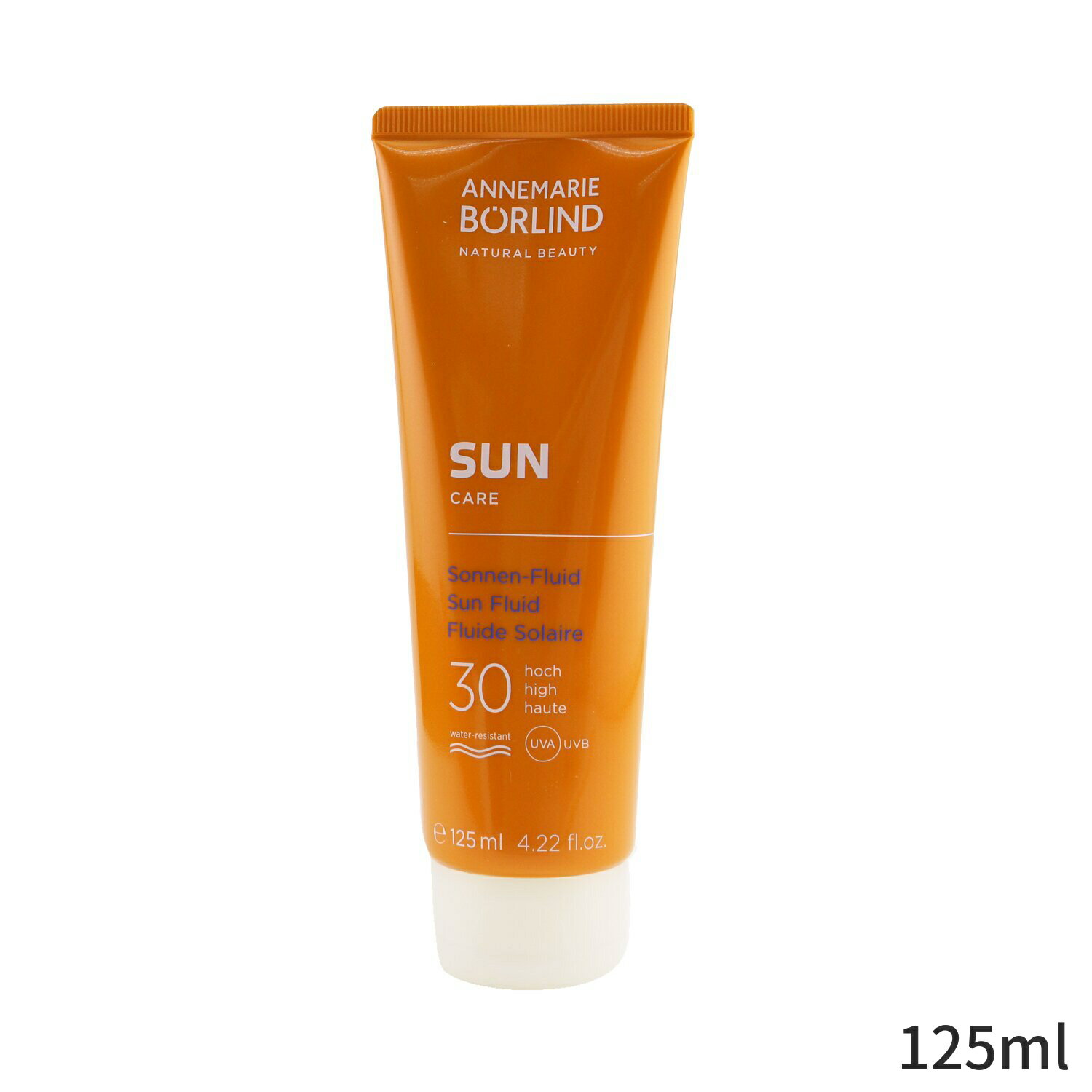 アンネマリー・ボーリンド アンネマリーボーリンド 日焼け止め Annemarie Borlind サンケア サンフルイド SPF 30 125ml レディース スキンケア 女性用 基礎化粧品 UVケア 母の日 プレゼント ギフト 2024 人気 ブランド コスメ