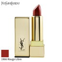 イヴサンローラン リップスティック Yves Saint Laurent 口紅 ルージュ ピュール クチュール - #1966 Rouge Libre 3.8g メイクアップ リップ 落ちにくい 母の日 プレゼント ギフト 2024 人気 ブランド コスメ