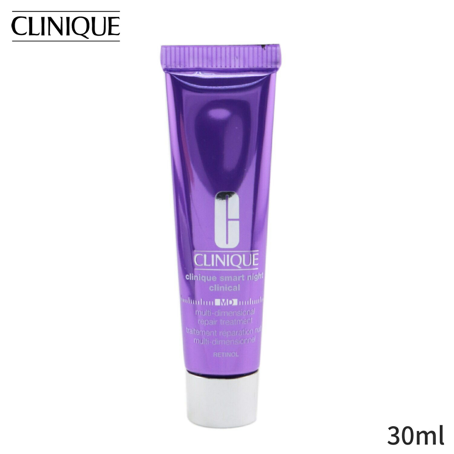 クリニーク 美容液 Clinique スマート ナイト クリニカル MD マルチディメンショナル リペア トリートメント レチノール 30ml レディース スキンケア 女性用 基礎化粧品 フェイス 母の日 プレゼント ギフト 2023 人気 ブランド コスメ