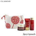 クラランス コフレ クラランス セット＆コフレ Clarins ギフトセット スーパーリストレイティブコレクション。デイクリーム50ml+ナイトクリーム15ml+トリートメントエッセンス50ml+ポーチ 3pcs+1pouch レディース スキンケア 女性用 基礎化粧品 スキンケアセット おしゃれ 母の日