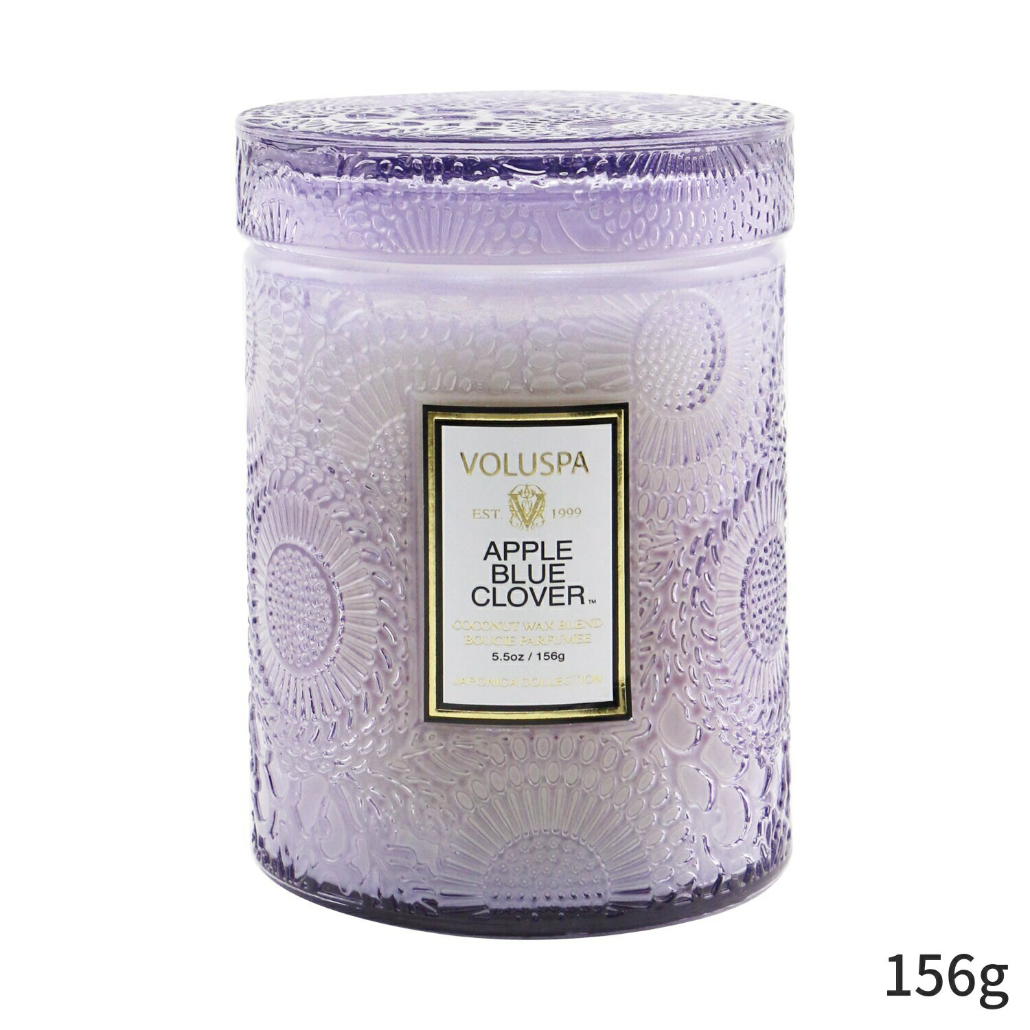 ボルスパ キャンドル Voluspa フレグランスキャンドル おしゃれ 可愛い Small Jar Candle - Apple Blue Clover 156g ホームフレグランス 母の日 プレゼント ギフト 2024 人気 ブランド コスメ