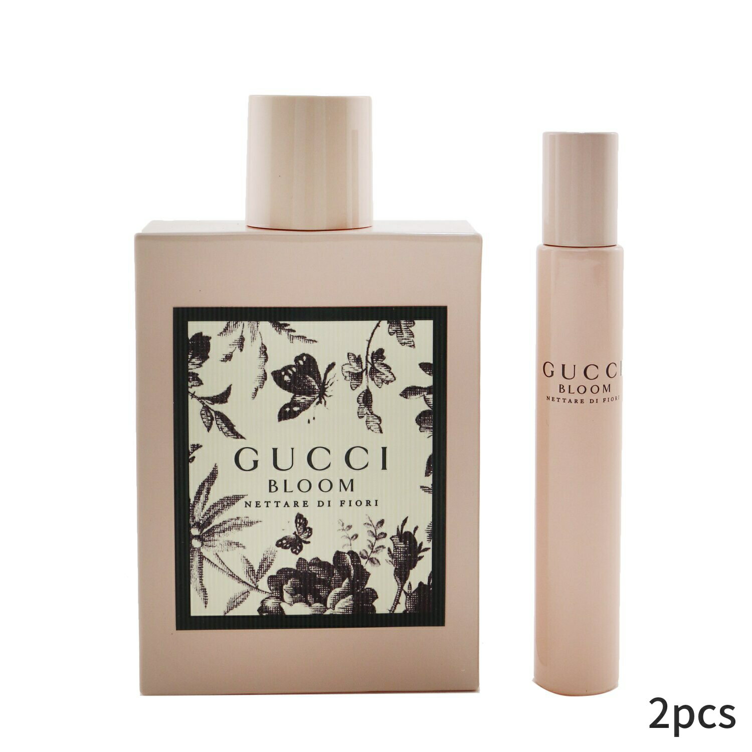 グッチ セット＆コフレ Gucci ギフトセット Bloom Nettare Di Fiori Coffret: Eau De Parfum Intense Spray 100ml/3.3oz + de Rollerball 7.4ml/0.25oz 2pcs レディース 女性用 お試し フレグランスセット おしゃれ 誕生日プレゼント