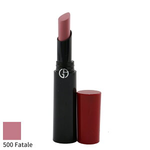 ジョルジオアルマーニ リップスティック Giorgio Armani 口紅 Lip Power Longwear Vivid Color Lipstick - # 500 Fatale 3.1g メイクアップ リップ 落ちにくい 誕生日プレゼント ギフト 人気 ブランド コスメ