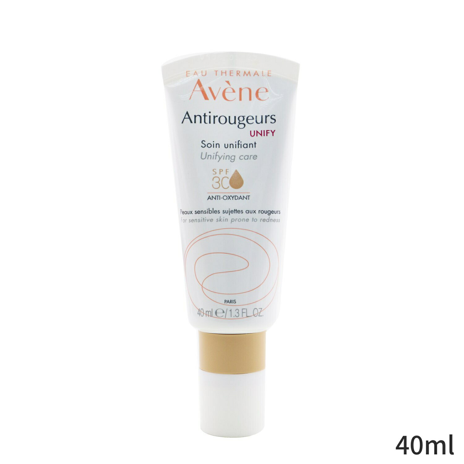 アベンヌ スキンケア アベンヌ 日焼け止め Avene アンティルージュール ユニファイ ユニファイングケア SPF30 - 敏感肌用 40ml レディース スキンケア 女性用 基礎化粧品 UVケア 母の日 プレゼント ギフト 2024 人気 ブランド コスメ