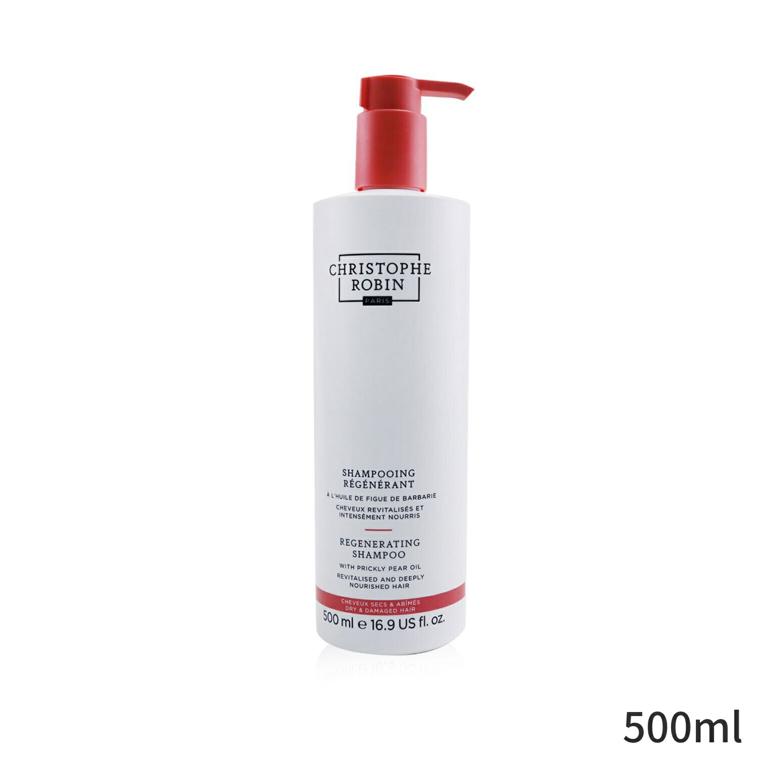 ꥹȥեӥ ס Christophe Robin Regenerating Shampoo with Prickly Pear Oil - Dry &Damaged Hair 500ml إ  ץ쥼 ե 2024 ͵ ֥ 