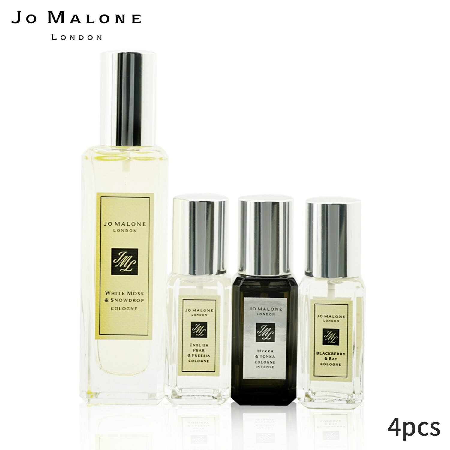 ジョーマローン セット＆コフレ Jo Malone ギフトセット White Moss & Snowdrop Scent Pairing Collection: Cologne Spray 30ml + English Pear Freesia 9ml Blackberry Bay Myrrh Tonka 4pcs レディース 女性用 お試し