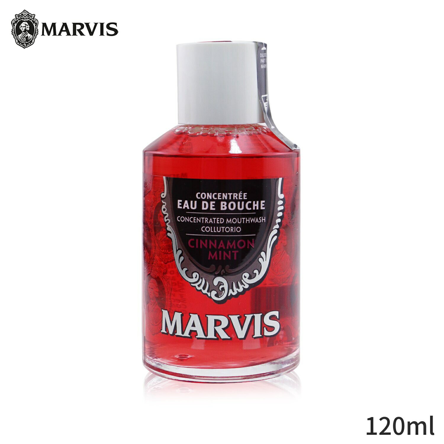 楽天BeautyLover楽天市場店マービス マウスウォッシュ Marvis Eau De Bouche Concentrated Mouthwash - Cinnamon Mint 120ml レディース スキンケア 女性用 基礎化粧品 デンタルケア 母の日 プレゼント ギフト 2024 人気 ブランド コスメ