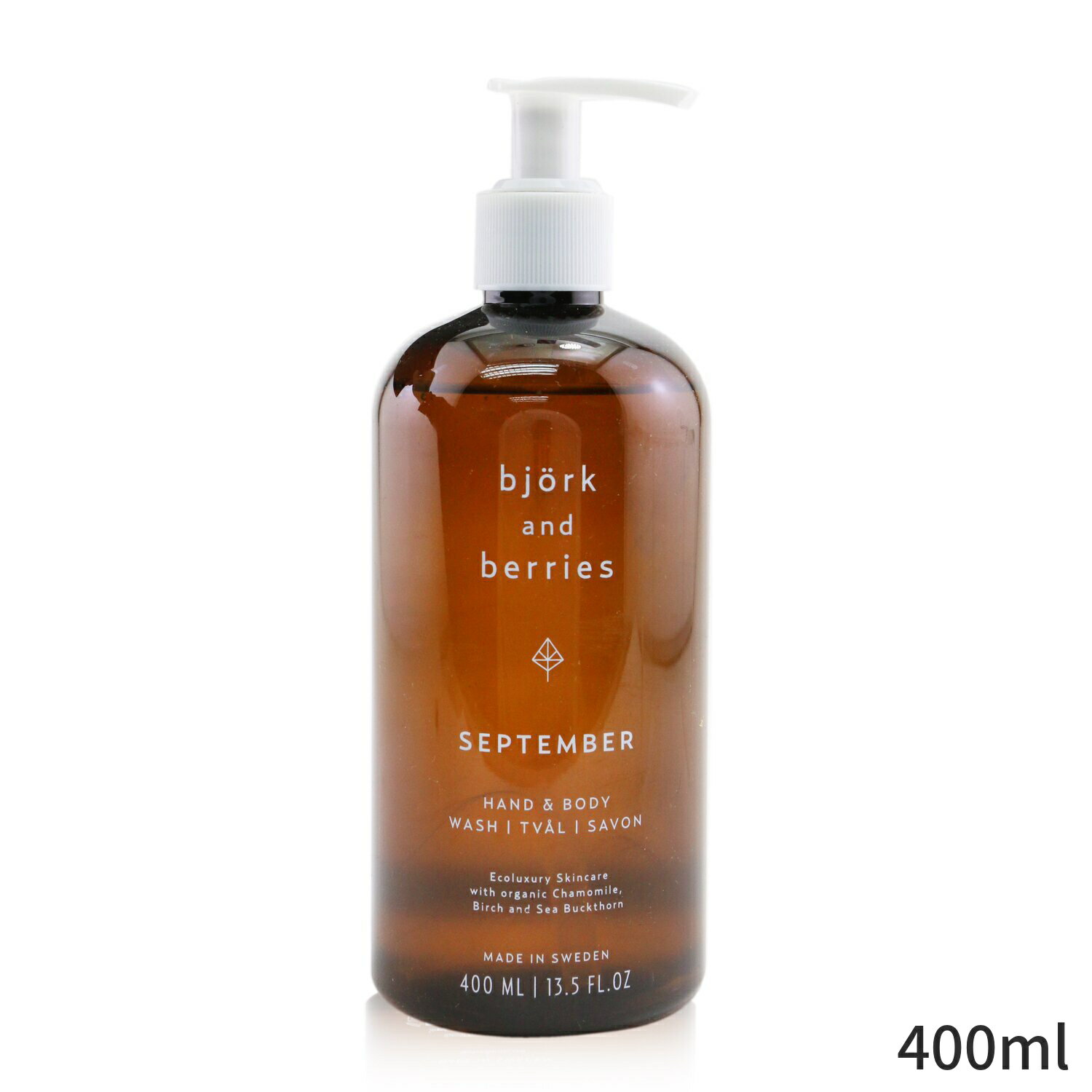 ӥ륯&٥꡼  Bjork &Berries September Hand Body Wash 400ml ǥ  Х  ץ쥼 ե 2024 ͵ ֥ 