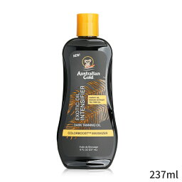 オーストラリアンゴールド UVケア（ボディ用） Australian Gold ダークタンニングエキゾチックオイルインテンシファイア 237ml レディース スキンケア 女性用 基礎化粧品 UVケア 母の日 プレゼント ギフト 2024 人気 ブランド コスメ