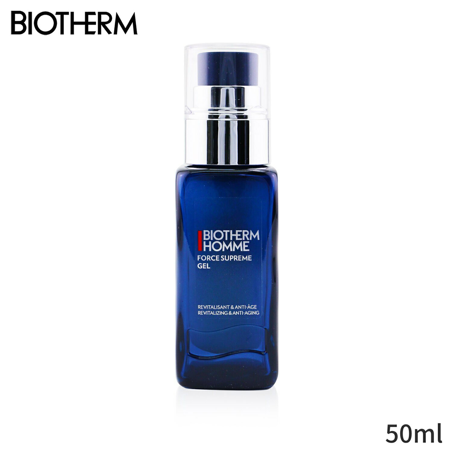 ビオテルム 保湿・トリートメント Biotherm Homme Force Supreme Revitalizing & Gel 50ml メンズ スキンケア 男性用 基礎化粧品 フェイス 父の日 プレゼント ギフト 2024 人気 ブランド コスメ