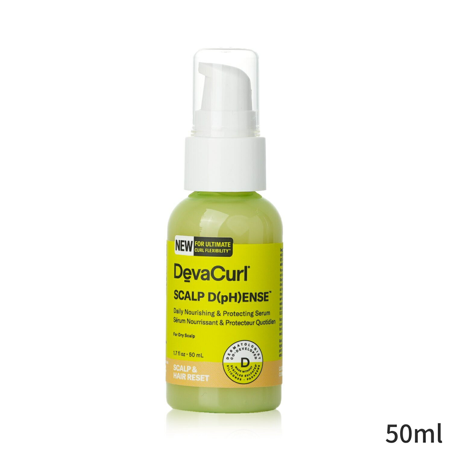 デヴァ 美容液・集中ケア DevaCurl セラム 保湿トリートメント Scalp D(Ph)Ense Daily Nourishing & Protecting Serum - For Dry 50ml ヘアケア トリートメント 母の日 プレゼント ギフト 2024 人気 ブランド コスメ