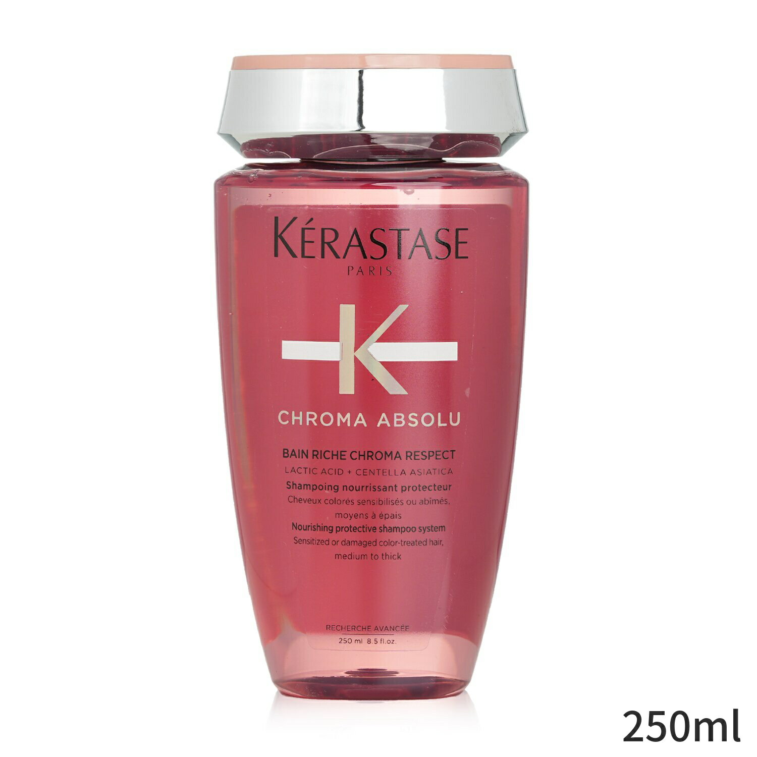 ケラスターゼ シャンプー Kerastase Chroma Absolu Bain Riche Respect Shampoo (For Sensitized or Damaged Color-Treated Hair) 250ml ヘアケア 母の日 プレゼント ギフト 2024 人気 ブランド コスメ