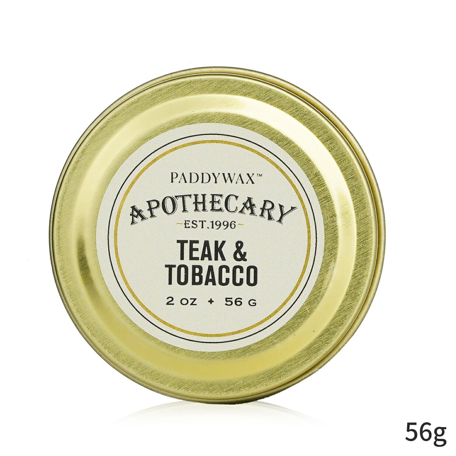 pfBbNX Lh Paddywax tOXLh   Apothecary Candle - Teak & Tobacco 56g z[tOX ̓ v[g Mtg 2024 lC uh RX