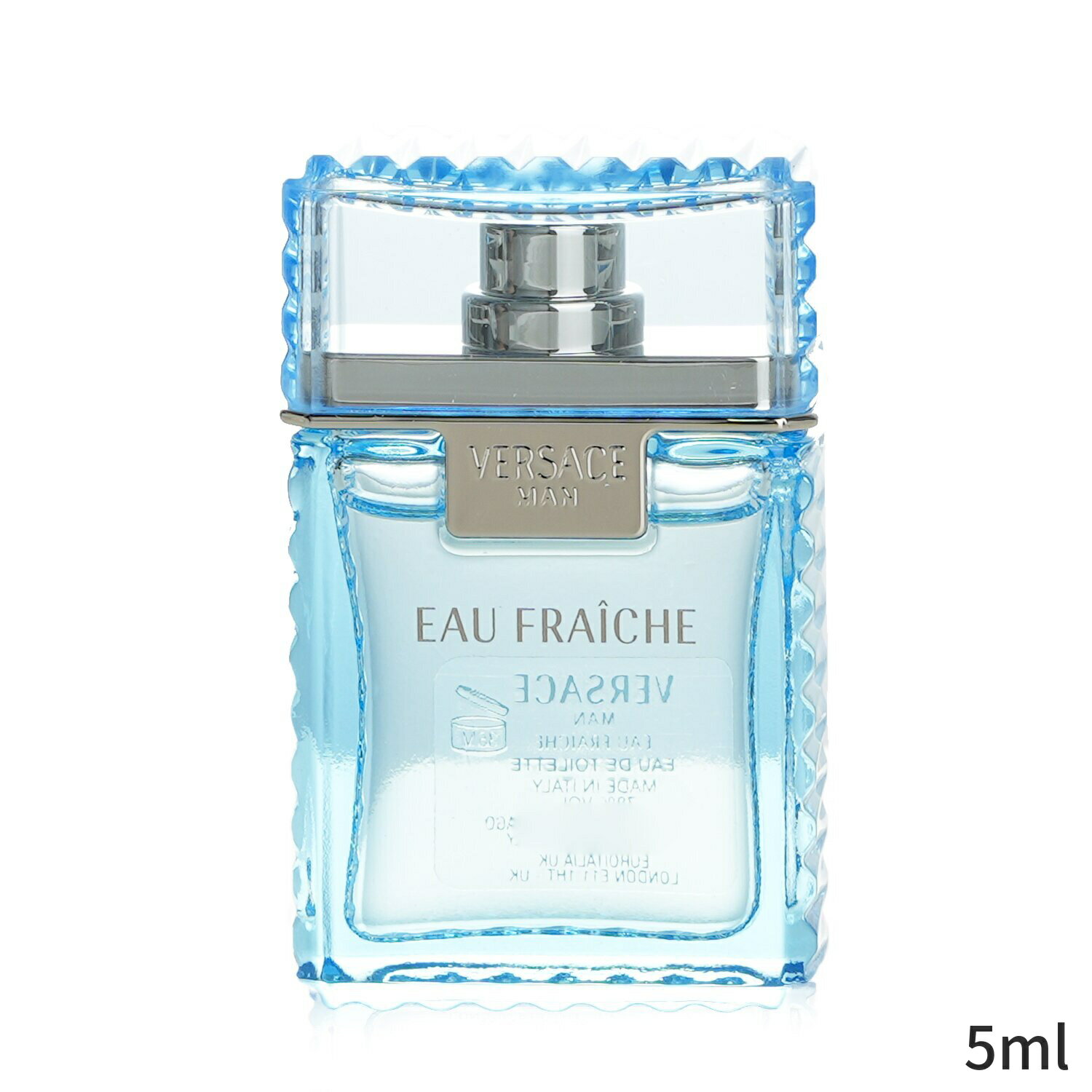 ヴェルサーチ 香水 Versace Eau Fraiche De Toilette (Miniautre) 5ml メンズ 男性用 フレグランス 父の日 プレゼント ギフト 2024 人気 ブランド コスメ