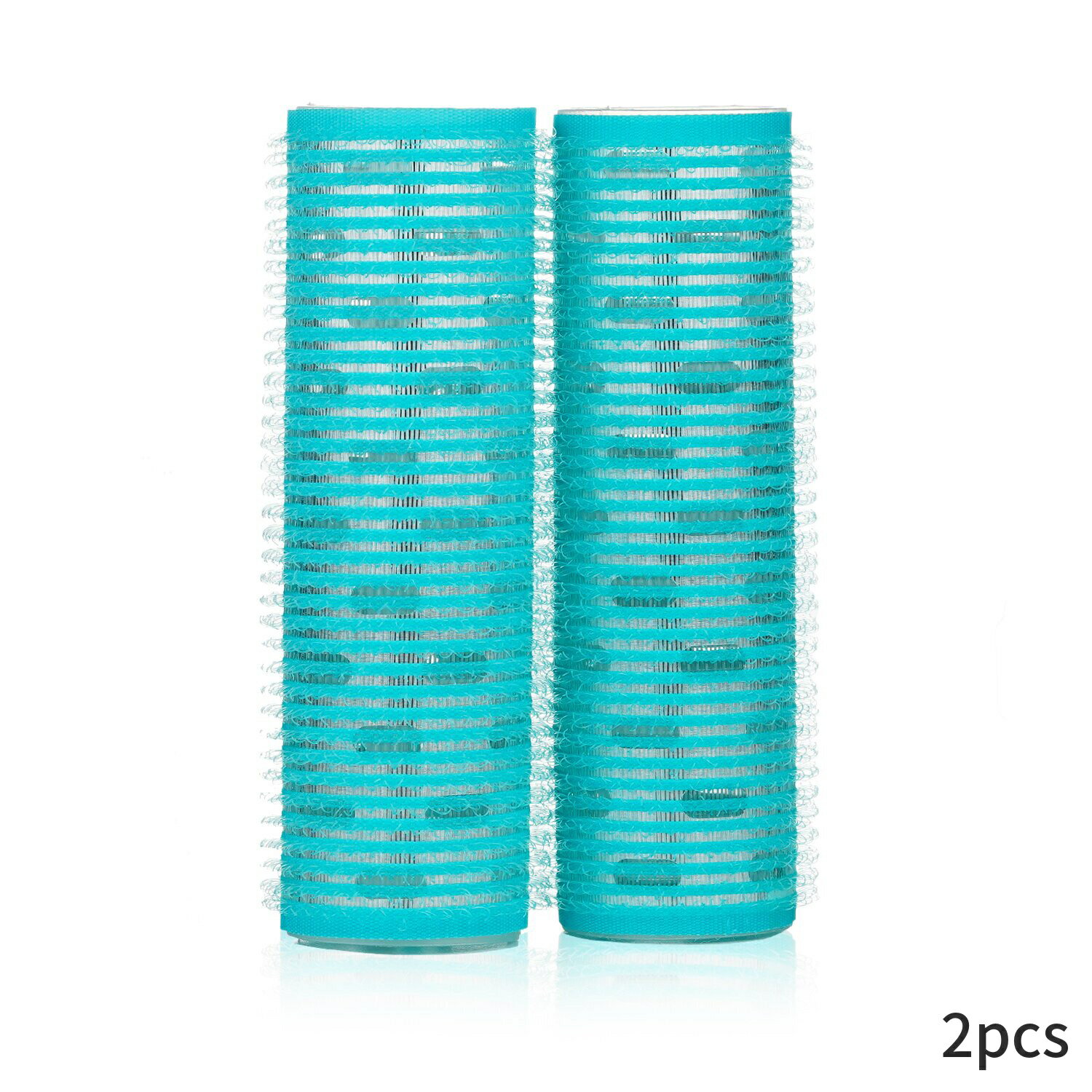 ラッキートレンディ ヘアアクセサリー Lucky Trendy Velcro Aluminum Roller, 30mm, Blue 2pcs ヘアケ..