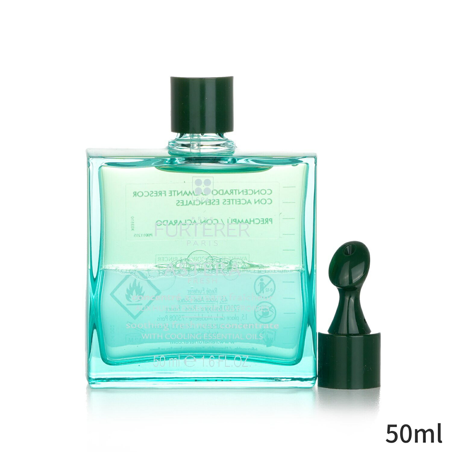 ルネフルトレール 美容液 集中ケア Rene Furterer セラム 保湿トリートメント Astera Fresh Soothing Freshness Concentrate (Pre-Shampoo) 50ml ヘアケア トリートメント 母の日 プレゼント ギフト 2024 人気 ブランド コスメ